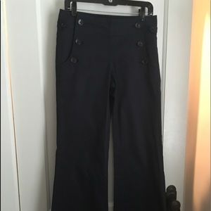 Flair leg Navy pants